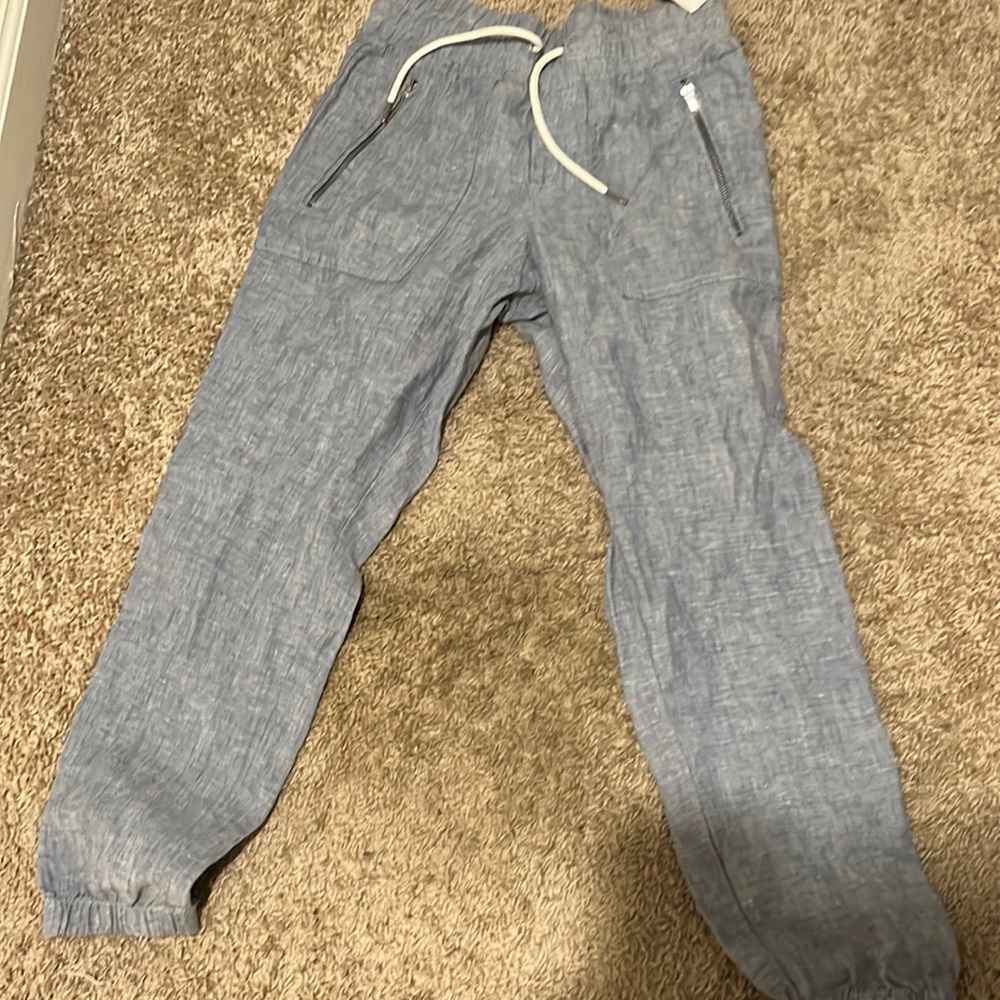 Athleta linen joggers - brand new !!